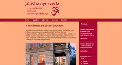 Desktop Screenshot of 3dosha.ch